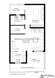 House Plan For 22 43 Feet Plot Size 105