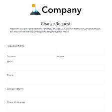 Web Form Templates Customize Use Now Company Information