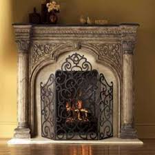 Arch Cast Stone Fireplace Surround Custom