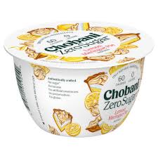 chobani yogurt zero sugar lemon