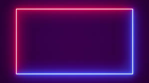 neon light color red and stock footage