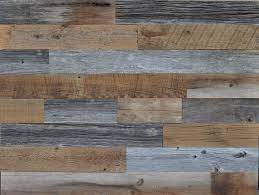 diy reclaimed wood accent wall grey and