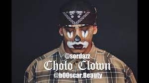 cholo clown halloween makeup tutorial