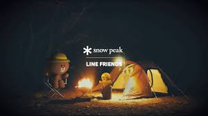 Shop our collections of japanese designed outdoor lifestyle products. Snow Peak I Line Friends Launching Brown Friends Youtube
