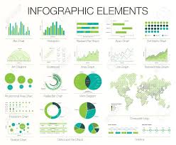Infographics Template Set Of Graphic Design Elements Histogram