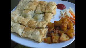 mughlai paratha with y potato curry