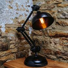 Decobreeze oscillating table fan 3 speed air circulator fan. Libra Large Black Retro Rustic Desk Lamp From Curiosity Interiors