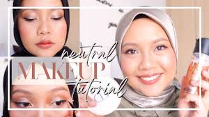 warm neutral eid makeup 2023 raya