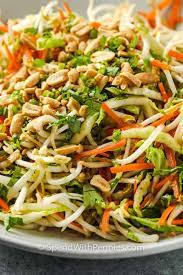 Raw Bean Sprouts In Salad gambar png