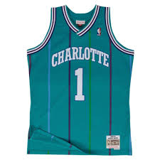 Shop the charlotte hornets apparel store at fanatics for the latest hornets merchandise and gear. Mitchell Ness Men S Charlotte Hornets Muggsy Bogues Hardwood Classics Swingman Jersey Hibbett City Gear