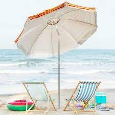 clihome 6 5 ft outdoor beach umbrella