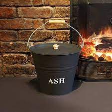 Ash Bucket Vintage Style 12 Litre Coal