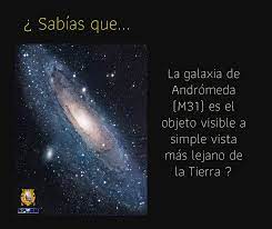 SPACE UNMSM - #SabíasQue... La galaxia de Andrómeda, también... | فيسبوك