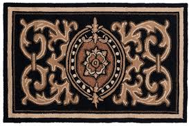 rug mon250a monogram area rugs by