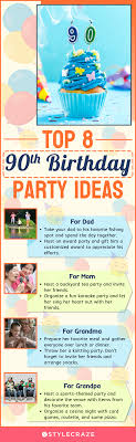 40 amazing and funny 90th birthday ideas