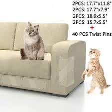 Another great tool is keeping scratching posts or climbing trees and other things that are acceptable for the cats to scratch around the house. Furniture Protectors From Cats Cat Scratch Deterrent Sheet Training Tape An Ti Pet Scratch For Leather Couch Furniture Protector Walmart Com Walmart Com