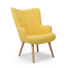 You can tie a room's decor together with accent chairs or imagine yourself cozying up in one of our comfortable armchairs and reading a good. Corsair Sunny Yellow Accent Chair Living Room From Breeze Furniture Uk