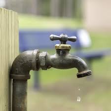 outdoor faucet or water spigot