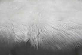 sheepskin rug white faux fur major