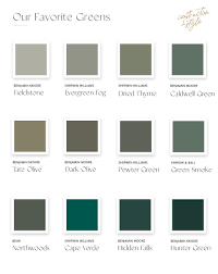 green paint colors our top 12 must