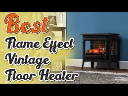 Flame Effect Vintage Floor Heater