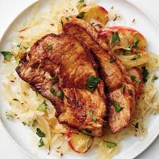 paprika pork scallopini with sauer