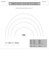 Fill Concert Band Chart Download Blank Or Editable Online