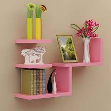 3 Tier Floating Decorative Wall Shelves