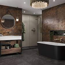 Copper Wall Panels Bathroom Wall