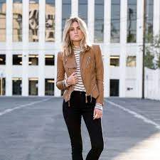 Womens Brown Leather Jackets Timeless