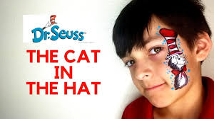 dr seus face painting the cat in the