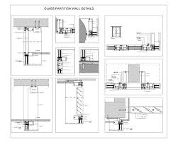 Glass Partition Walls Fixing Details