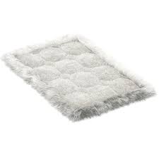 small soft carpet of fur alpaca 3d