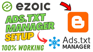 ezoic ads txt manager account setup in
