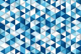 triangle 8k blue pattern wallpaper hd