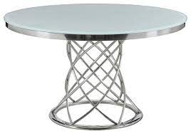 Modern Dining Table Geometric Base
