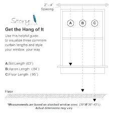 Standard Curtain Rod Sizes Abus Com Co