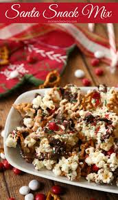 salty christmas snack mix