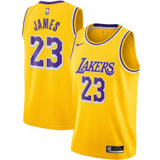 2021 first round draft pick to new orleans l.a. Lebron James Los Angeles Lakers Nike 2020 21 Swingman Jersey Gold Icon Edition