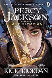 Percy jackson has gotten her into the olympians, and this is a perfect reference guide that links the riordan books to the ancient mythology it references. The Last Olympian The Graphic Novel Percy Jackson Book 5 Percy Jackson 5 English Edition Ebook Riordan Rick Amazon De Kindle Shop