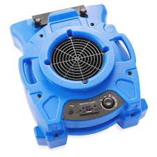 low profile blue air mover er fan