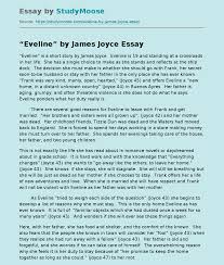 Analysis of James Joyce's Short Story 