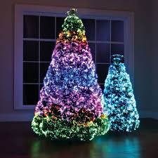 The Northern Lights Christmas Trees Hammacher Schlemmer