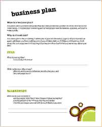 Blank Business Plan Template Free Boisefrycopdx Com