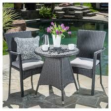 The table has removable legs so you can store it flat, and the chairs are stackable to save on floor space. Best Target Outdoor Furniture For Small Spaces 2020 Popsugar Home
