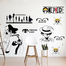 2pcs Wall Stickers Wallpaper One Piece