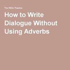   tips on how to write dialogue Pinterest