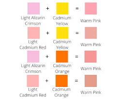 How To Make Pink Color Mixing Guide