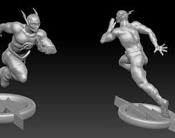 Mostly successful body print still attached to supports. Free Figurine 3d Printing Models Cgtrader