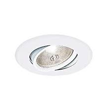 White Halo Recessed 5060p 5 Inch Trim With Gimbal